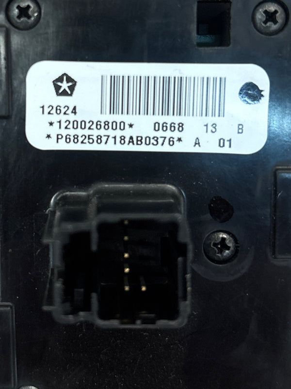 68258718AB Headlamp Switch For Jeep Grand Cherokee WK2 (14-22)