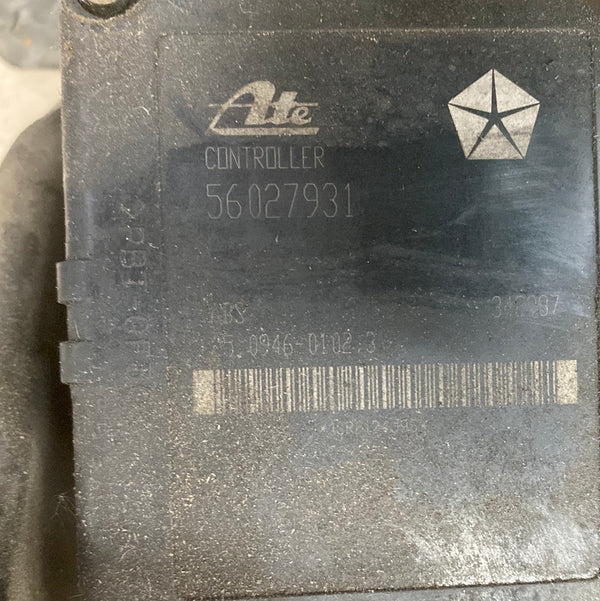 56027931 ABS Brake Pump Module w/ Bracket for Jeep Cherokee XJ (98-00), ZJ (98)