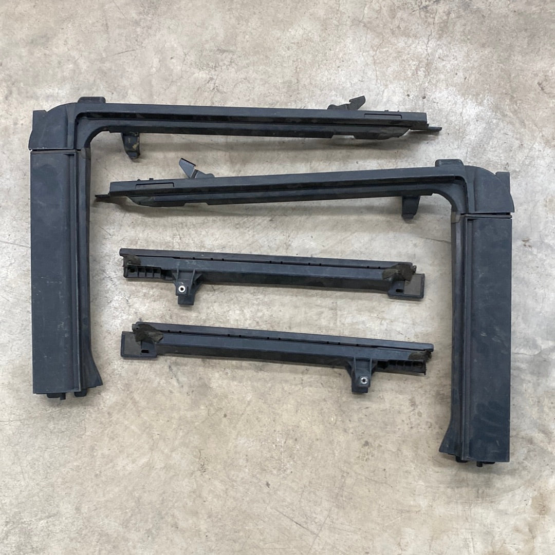 Soft Top Door Surrounds Pair Wrangler JK 4 Door (1018) FN Jeep