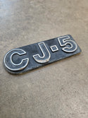 CJ-5 (76-83) Nameplate Emblem (damaged)