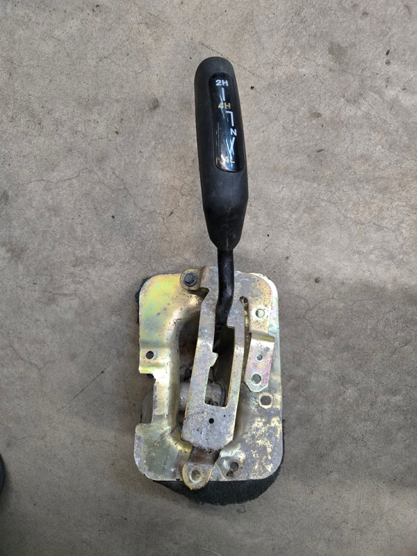 52104080AH Transfer Case Shifter NP231 Wrangler TJ (97-06) (YELLOW LETTERS)