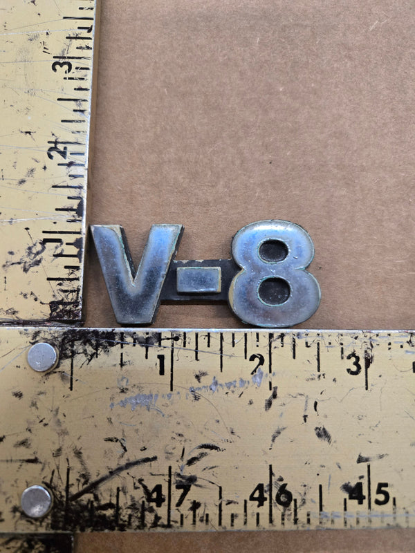 55013578 V-8 Emblem for Jeep Grand Wagoneer, J10, J20 (81-91)