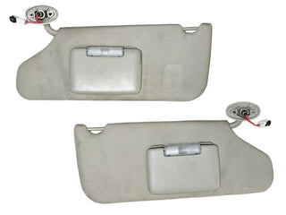 Illuminated Sun Visor Set- Medium Slate Gray for Jeep Liberty KJ (06-07)