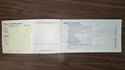 1988 Jeep 4x4 XJ Cherokee Wagoneer Owner's Manual