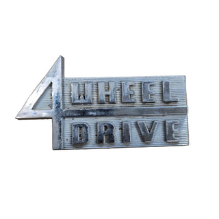 Jeep 4 Wheel Drive Emblem for Gladiator, Wagoneer (1963-1965)