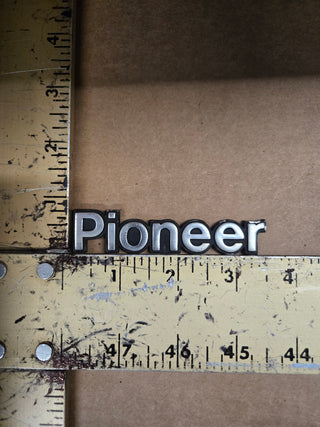 Pioneer Emblem for Cherokee XJ