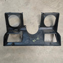 Wrangler YJ (87-95) Black Instrument Cluster Bezel Trim with Square Cutout