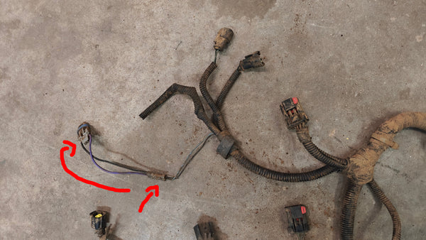 56042206AE Right Side Dash Wire Harness for 4.7L Jeep Grand Cherokee WJ (1999)