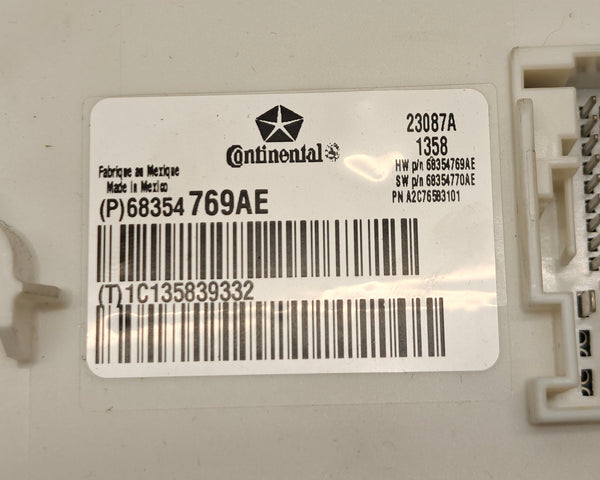 68354769AE Body Controller Module for Jeep Grand Cherokee WK2 (2018)