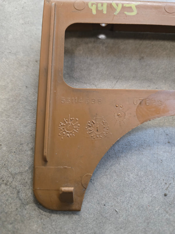 Dash Steering Indicator Bezel for Wrangler YJ Spice (92-95)