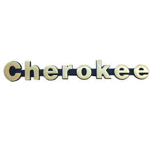 Cherokee XJ (84-96) Fender Nameplate Emblem GOLD
