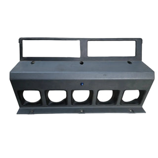 Wrangler YJ (87-95) Gray Gauge Housing Bezel Trim (cut)