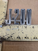 Jeep J-200 Gladiator Emblem (1963-1965)