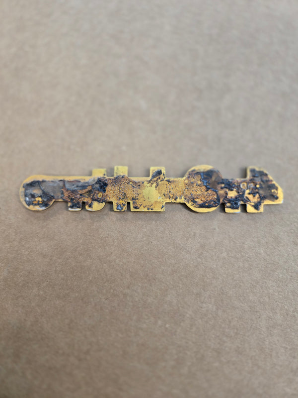 4.0 Litre GOLD Emblem for Cherokee XJ (87-96) Rear Hatch