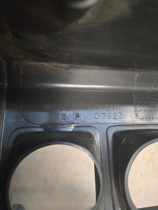 Wrangler YJ (87-95) Cinder / Black Gauge Housing Bezel Trim
