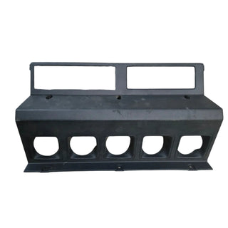Wrangler YJ (87-95) Cinder / Black Gauge Housing Bezel Trim (cut)