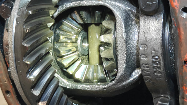 Dana 30 HP Complete 3.55 ABS Axle Housing Jeep Cherokee XJ (84-01)