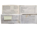 1984 Jeep XJ Cherokee Wagoneer Manual Set (Blemished)