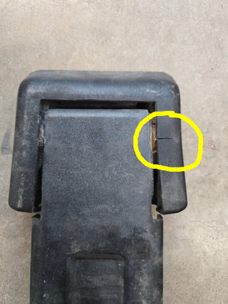 55395401AC Wrangler JK (2010) Tailgate Hinge SET WITH TRIM
