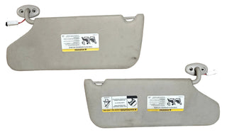Illuminated Sun Visor Set- Medium Slate Gray for Jeep Liberty KJ (06-07)