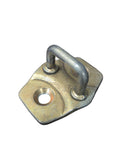 4520288 Door Latch Striker (Brass-finish) Jeep Wrangler TJ, Cherokee XJ, Grand Cherokee ZJ