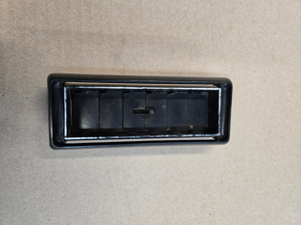 Black & Silver-5752404 Heater A/C Dash Vent Louver for Jeep SJ FSJ Models (74-91)