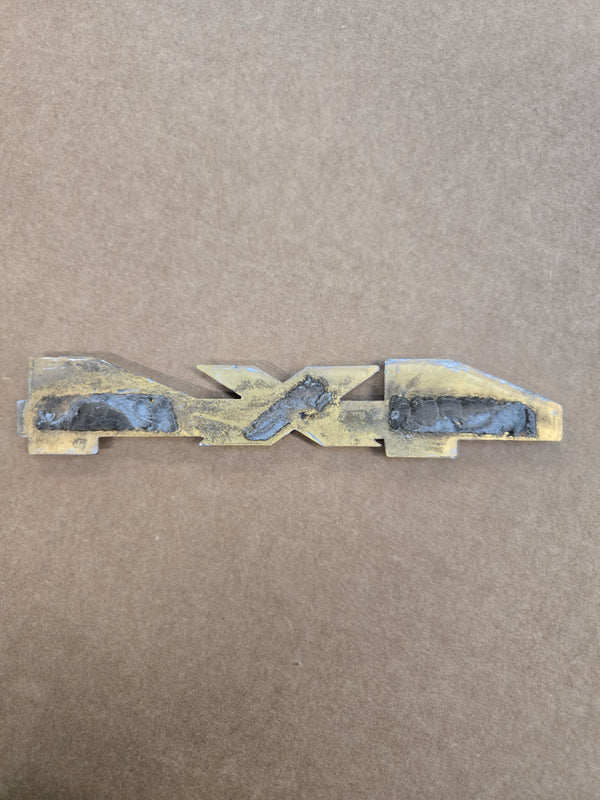 Gold 4x4 Emblem for Cherokee XJ (84-96)