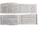 1984 Jeep XJ Cherokee Wagoneer Manual Set (Blemished)