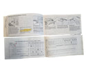 1984 Jeep XJ Cherokee Wagoneer Manual Set
