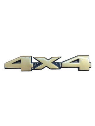 Gold 4x4 Emblem for Cherokee XJ (84-96)