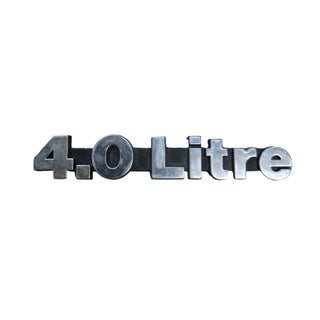 4.0 Litre Emblem for Cherokee XJ (87-96) Rear Hatch