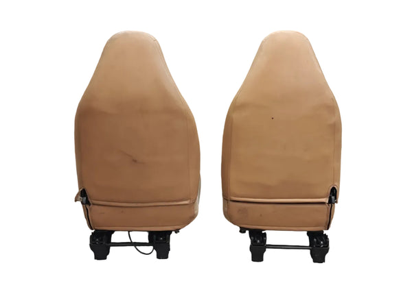 Front Bucket Seat Set for Wrangler TJ 97-02 - Saddle (T6), Premium Cloth (K5)