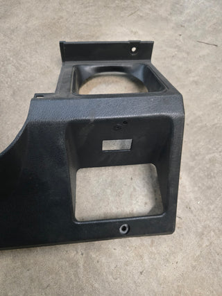 Wrangler YJ (87-95) Black Instrument Cluster Bezel Trim with Square Cutout