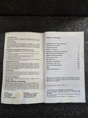 1983 Jeep SJ Cherokee Wagoneer Truck Owner's Manual