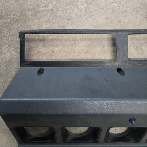 Wrangler YJ (87-95) Gray Gauge Housing Bezel Trim (cut)