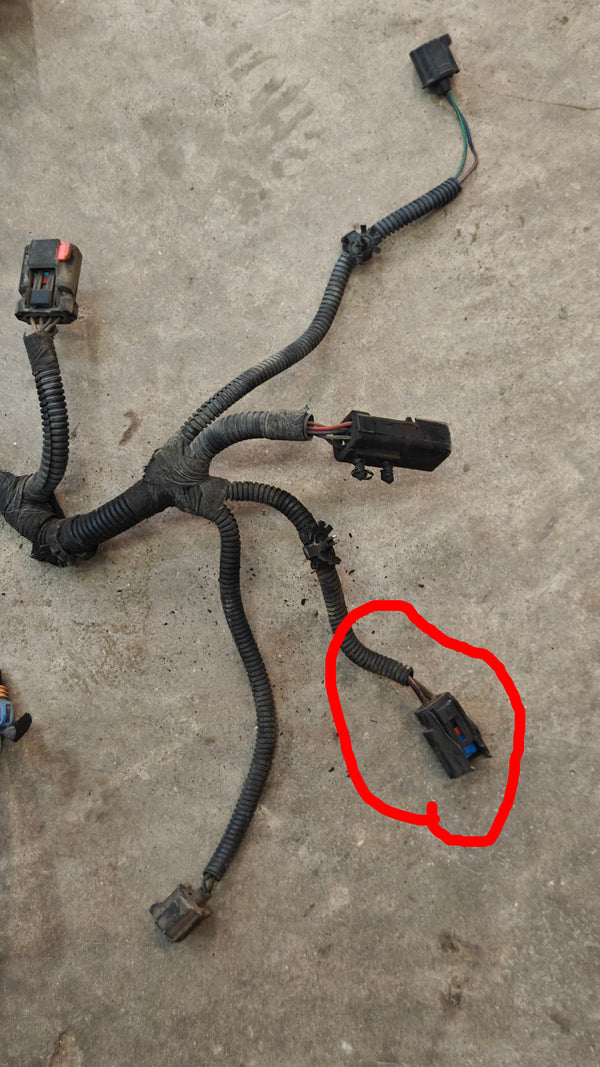 56042206AF (Damaged) Right Side Dash Harness for 4.7L Jeep Grand Cherokee WJ (1999)