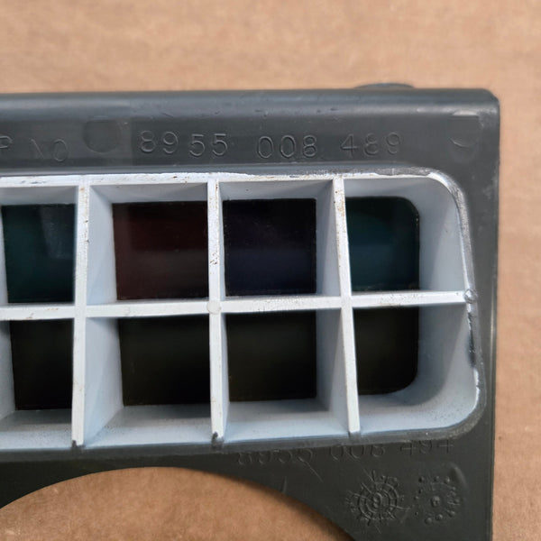Warning Lights Bezel for Wrangler YJ Charcoal (87-91) (Damaged)