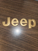 Gold JEEP Rear Liftgate Emblem SET for Grand Cherokee ZJ (93-96)