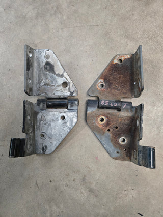 Windshield Hinge SET STEEL PAINTED Jeep CJ / Wrangler YJ (76-95)
