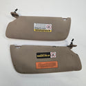 Illuminated Sun Visor Set- Camel for Jeep Grand Cherokee WJ (99-04)