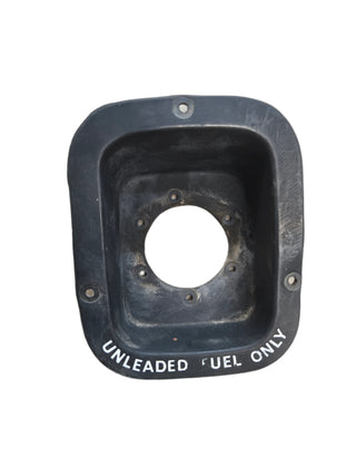 J5463803 Fuel Filler Bezel for Jeep CJ Wrangler YJ (78-95) - White Letters