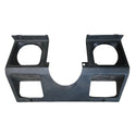 Wrangler YJ (87-95) Black Instrument Cluster Bezel Trim with Square Cutout