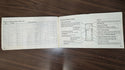 1988 Jeep 4x4 XJ Cherokee Wagoneer Owner's Manual