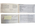 1984 Jeep XJ Cherokee Wagoneer Manual Set