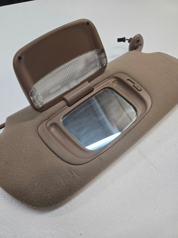 Illuminated Sun Visor Set- Camel for Jeep Grand Cherokee WJ (99-04)
