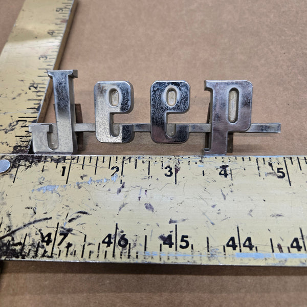 Jeep Logo Emblem for Gladiator, Wagoneer (1963-1965)