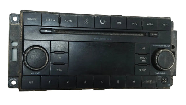 5064411AF 2008 Jeep Wrangler JK JKU Radio