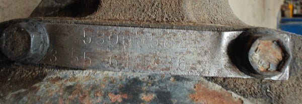 Dana 30 HP Complete 3.55 ABS Axle Housing Jeep Cherokee XJ (84-01)