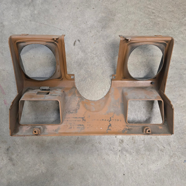 Wrangler YJ (87-95) Spice Instrument Cluster Bezel Trim with Square Cutout