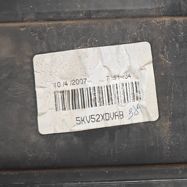 5KV52XDVAB Wrangler JK/JKU Passenger Front Door Panel - Slate Grey (07-10)